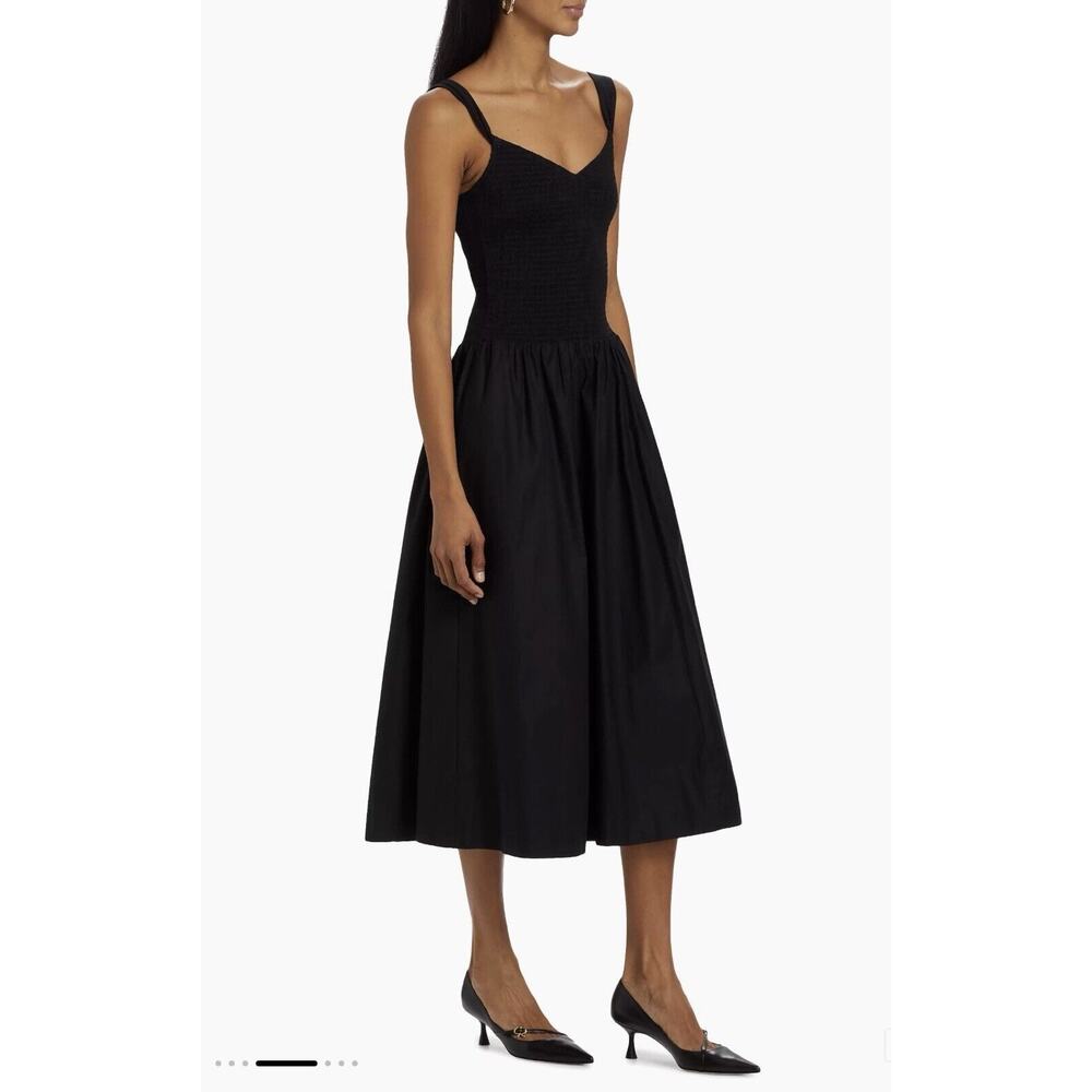 Reformation Sariah Fit & Flare Midi-Dress SIZE 6 - Picture 3 of 8